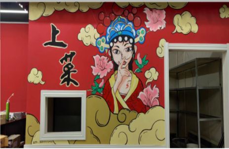 汉阴墙体彩绘的发展和应用